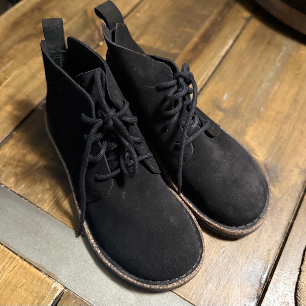 Birkenstock Black Uppsala Mid Boots - Picture 2 of 8
